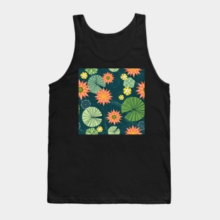 Lily pad pond Tank Top